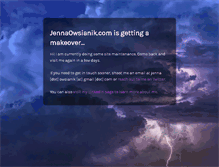 Tablet Screenshot of jennaowsianik.com